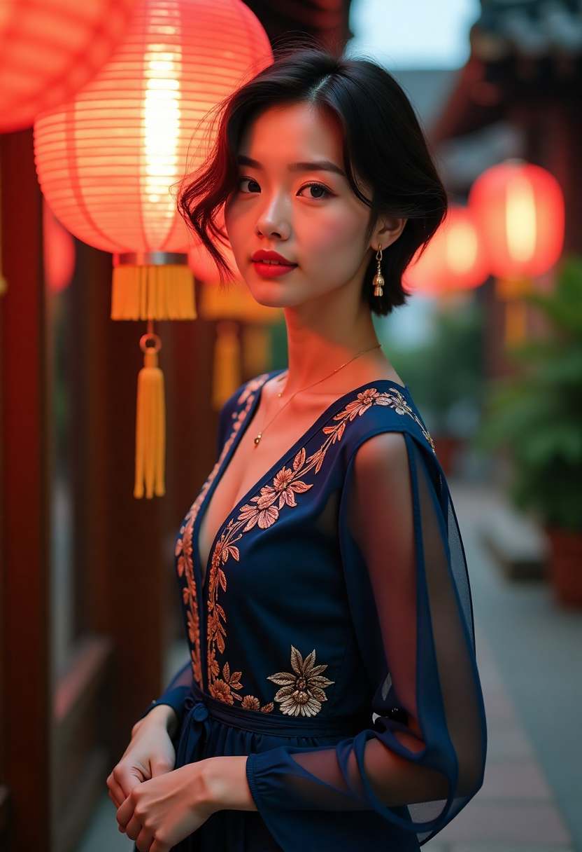 伴娘盘发教程